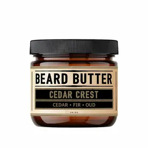 Cedar Crest Beard Butter - Cedar, Fir, & Oud - Softens & Deep Conditions Beard Hair