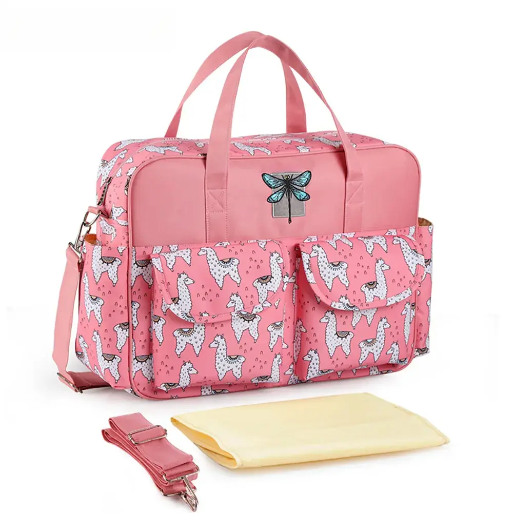 New Style Waterproof Diaper Bag Large Capacity Messenger Travel Bag Multifunctional Maternity Mother Baby Stroller Bags