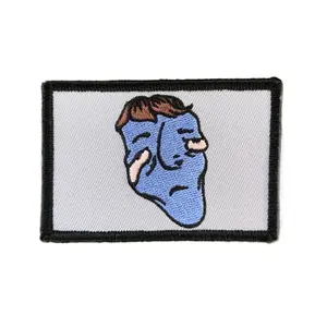 Man Am I Tired 2”x3” Morale Patch - Velcro Interchangeable Hook And Loop Patch