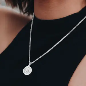 FaithHeart Solomon Tetragrammaton Pendent Amulet Necklace For Men Women