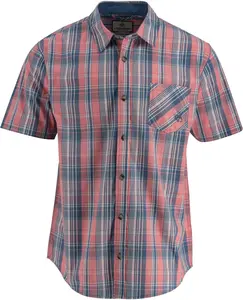 Legendary Whitetails Men's Poplin Short Sleeve Shirt Casual