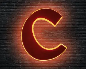 Clemson Tigers Baseball C Wood LED Sign | Handcrafted, Officially Licensed, Made in USA