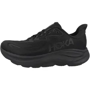 Hoka One Mens Clifton 10 Road Running Shoes - Black 1162030-BBLC
