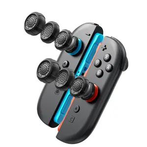 Nintendo Switch 2 Joystick Thumb Grip Caps, Anti-Slip Silicone Cover with Raised Dots, High-Sensitivity, Comfortable Console Controller Accessories for Switch 2/OLED/Pro (6-Pack)