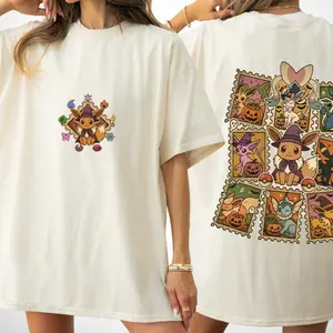 Eevee Halloween Evolutions T-Shirt, Trending 2025 Funny Tee, Gift For Man And Woman
