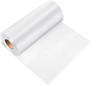 Peryiter 1 Roll 10 X 100 Yd Clear Wash Away Water Soluble Embroidery Stabilizer 25?M Topping Film Stabilizer for Embroidery Lightweight Sewing Stabilizers for Hand Sewing Machine