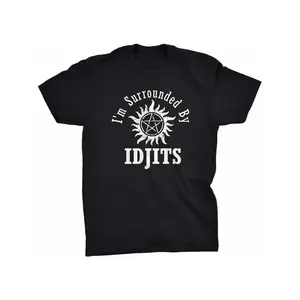 Supernatural Idjits Bobby Singer Vintage Tee Perfect Gift For Fans Of The Show Golf Gift T-Shirt For Men and Women