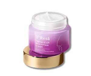 T'Resa Tighten & Lift Neck & Face Cream 100g Hyaluronic Acid Niacinamide Retinol Moisturizer for All Skin Types US Made