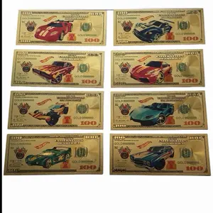 Hot Wheels Gold Foil Collectible Set (Note: Not Legal Tender)