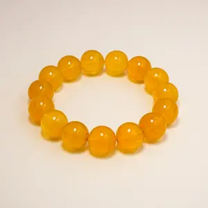 Groxiara "Solar Ray"  Yellow Fluorite Bracelet
