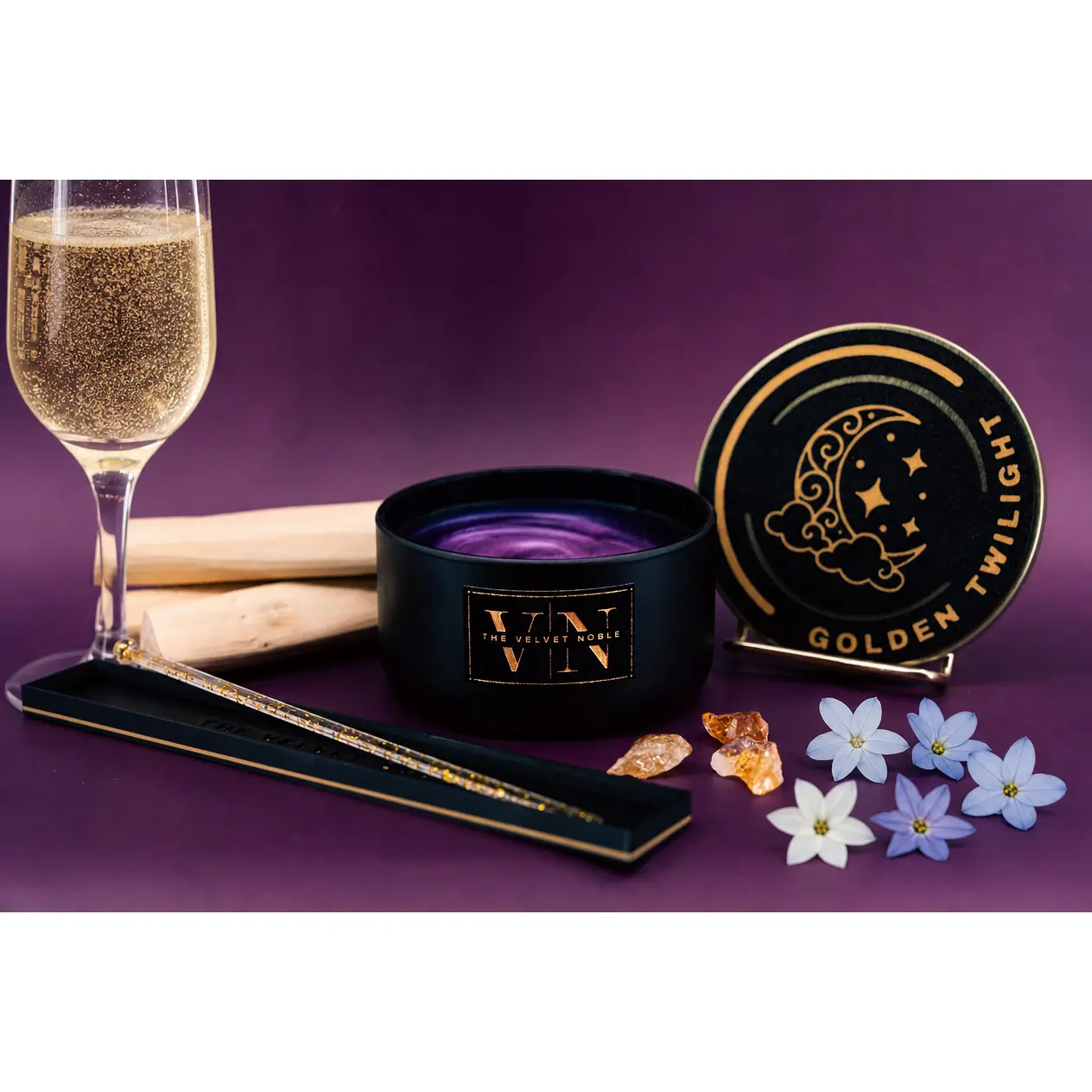 Golden Twilight - Velvet Luster Wickless