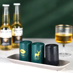 Abridor de botellas magnético creativo automático cerveza cocina tapa de prensa herramientas sacacorchos de cerveza accesorios de cocina portátiles aparatos de Bar Kitchen