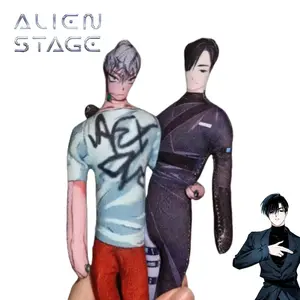 Anime Alien Stage Ivan Till Cosplay Doll Plush Stuffed Abstract Figure Dolls Room Decoration Unisex Party Props