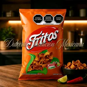 Fritos Mexican Chips - Fritos Chile Y Limon Favorite Snack Flavor 170g
