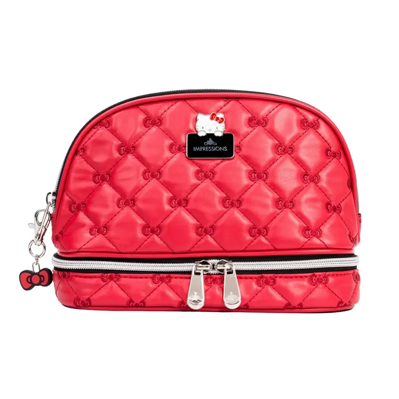 Hello Kitty Red Quilted Backpack Hello Kitty 50th anniversary quilted red | Mercari main image 3