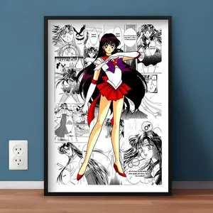 Sailor Moon Anime Poster - Premium Manga Art For Anime Fans, Wall Decor & Gifts
