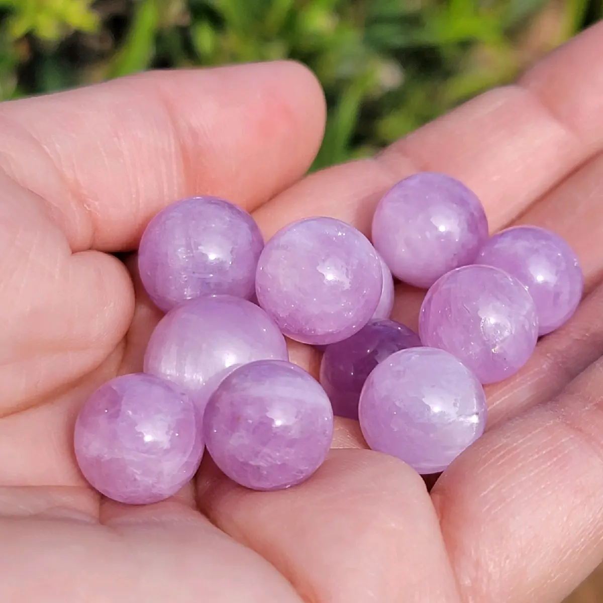 Crystals Pink Kunzite Mini Sphere Gift
