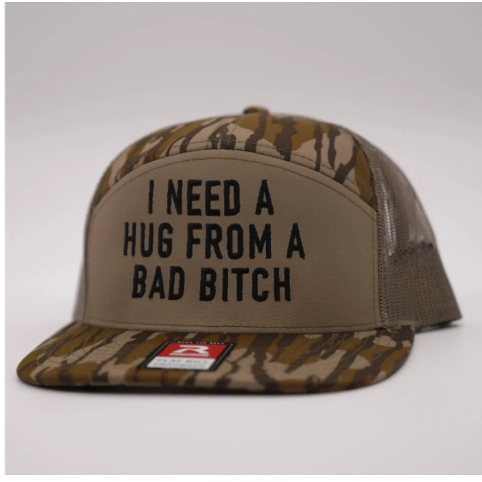 Hug From A Bad B* Embroidered Trucker Hat Snapback Adjustable