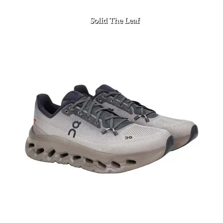 Light Gray Taupe Hollow Cushion Running Sneakers Breathable Woven Knit Mesh Gray Quick Laces Wave Cutout Foam Midsole Shock Absorbing Light Sport Shoes For Road Jogging Hiking Gym Daily City Walk