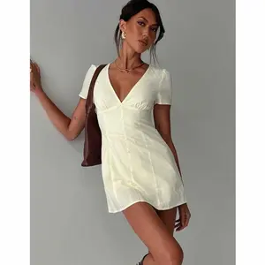 Loveliness Playsuit Lemon