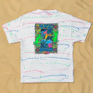 1989 Gecko Beach - Experimental 1989 Hand Painted Splatter