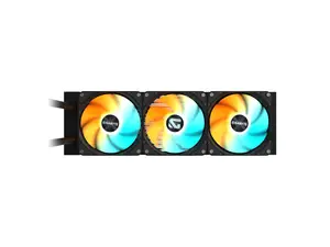 GIGABYTE GAMING 360 liquid CPU Cooler, 360mm Radiator with 3x 120mm low noise ARGB Fans, compatible with Intel LGA 1851, 1700, 115X, 1200, and AMD AM5, AM4 (GP-GIGABYTE GME 360)