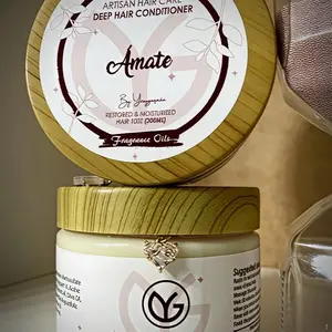Ámate Deep Hair Conditioner with Aloe Vera, Suitable for Daily Use, Oil-Thickening Formula for Comfort and Cleansing