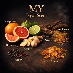 MY Tygar Scent - Luxurious Amber Woody Fragrance