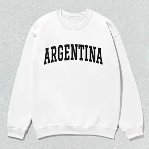 Argentina Sweatshirt Collegiate Crewneck Sweater Unisex