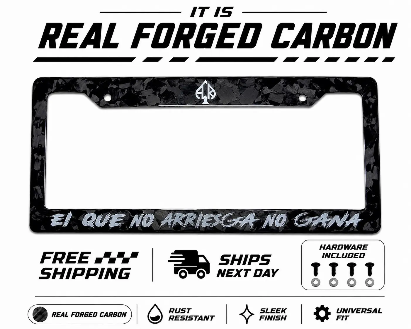El Que No Arriesga No Gana (Forged Carbon Fiber Plate)