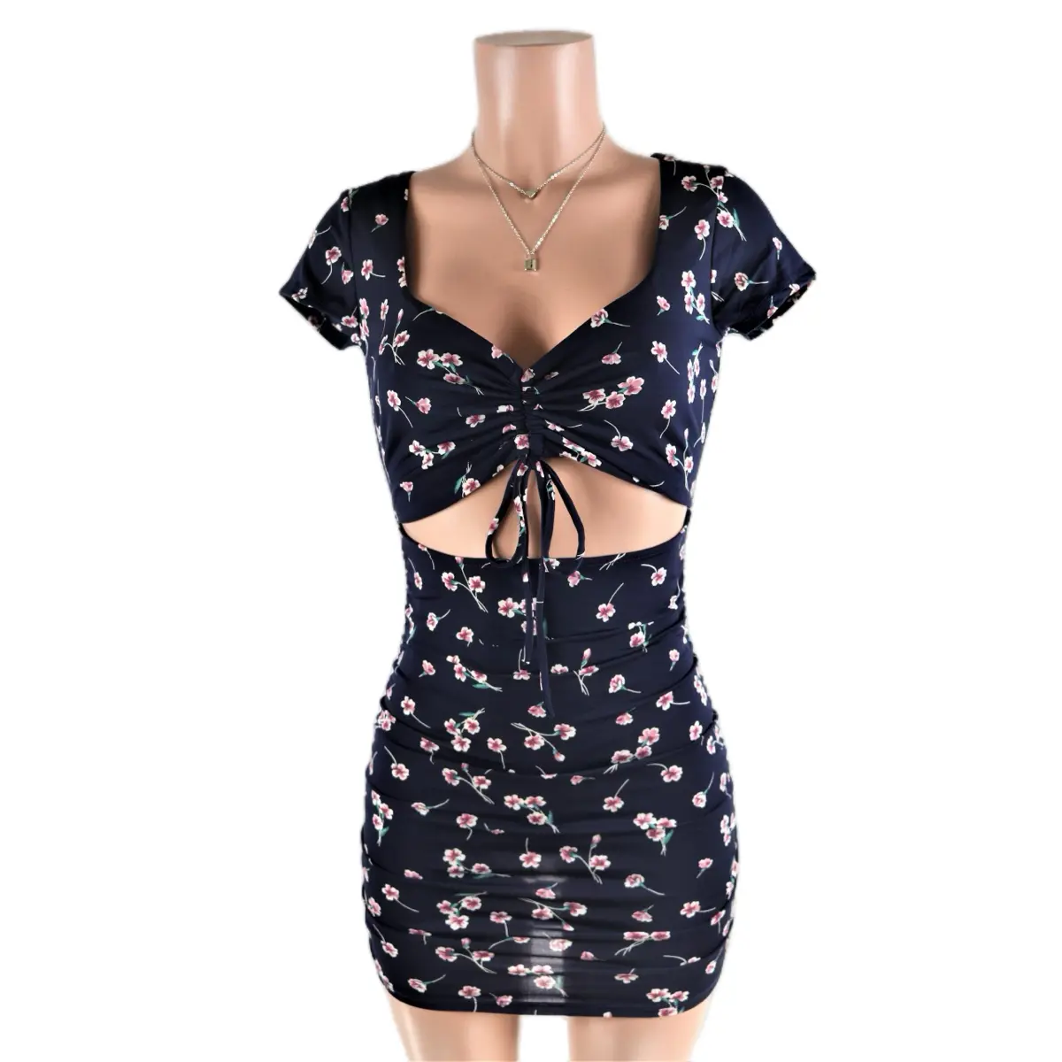 bershka floral mini dress Lace floral mini dress - #bershkastyle - Women