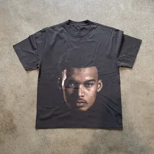 The Alien - Victor Wembanyama Heavyweight Black Vintage Tee, Wembanyama T-Shirt, Unisex Basketball Shirt, Hip Hop Graphic Tees, Gifts Shirt, Menswear Womenswear Streetwear