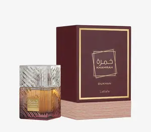 Lattafa Khamrah Dukhan Eau De Parfum Spray 100ml（3.4oz）/ 30ml（1.0oz）