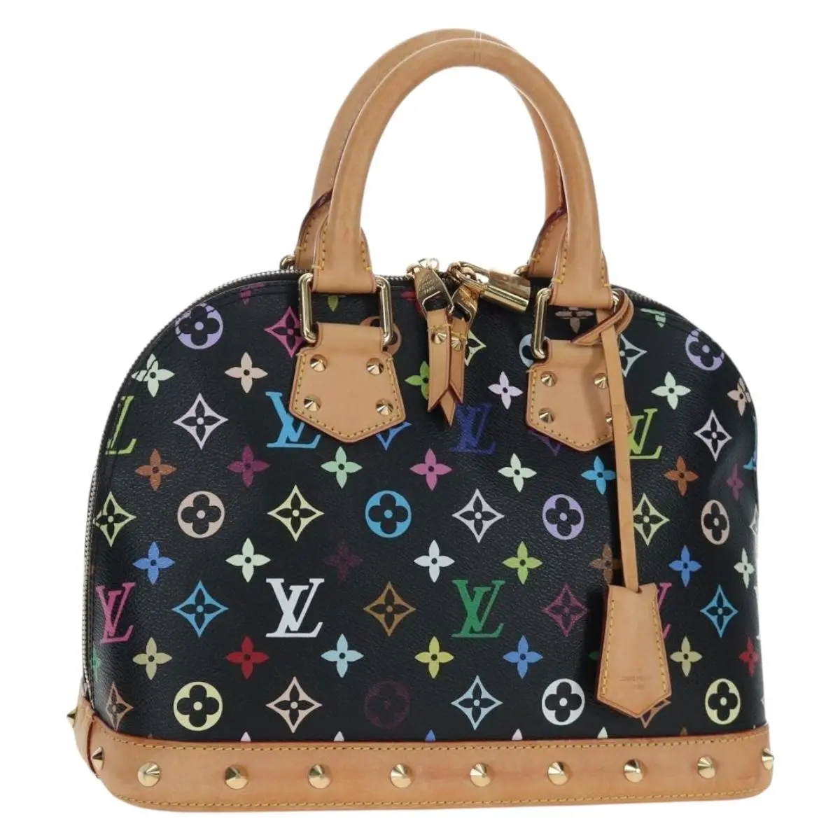 Pre-owned Louis Vuitton Monogram Multicolor Canvas Clothing, Shoes & Accessories|Women|Women's Bags & Handbags JP 192464V Monogram Multicolor Alma Hand Bag Black M92646 LV