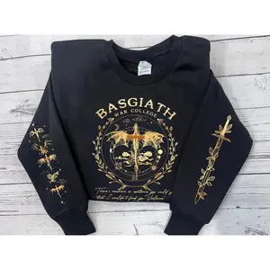 Fourth Wing Sweatshirt, Basgiath War College, Dragon Rider, Xaden Riorson, Violet Sorrengail, Riders Quadrant, Fantasy reader, Bookish Sweatshirt