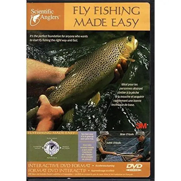 USED Book - Scientific Anglers Fly Fishing Made Easy DVD Video Fly Fishing Training Video Guide by Unknown (DVD)