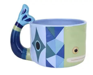 Whale Sculpted Mug