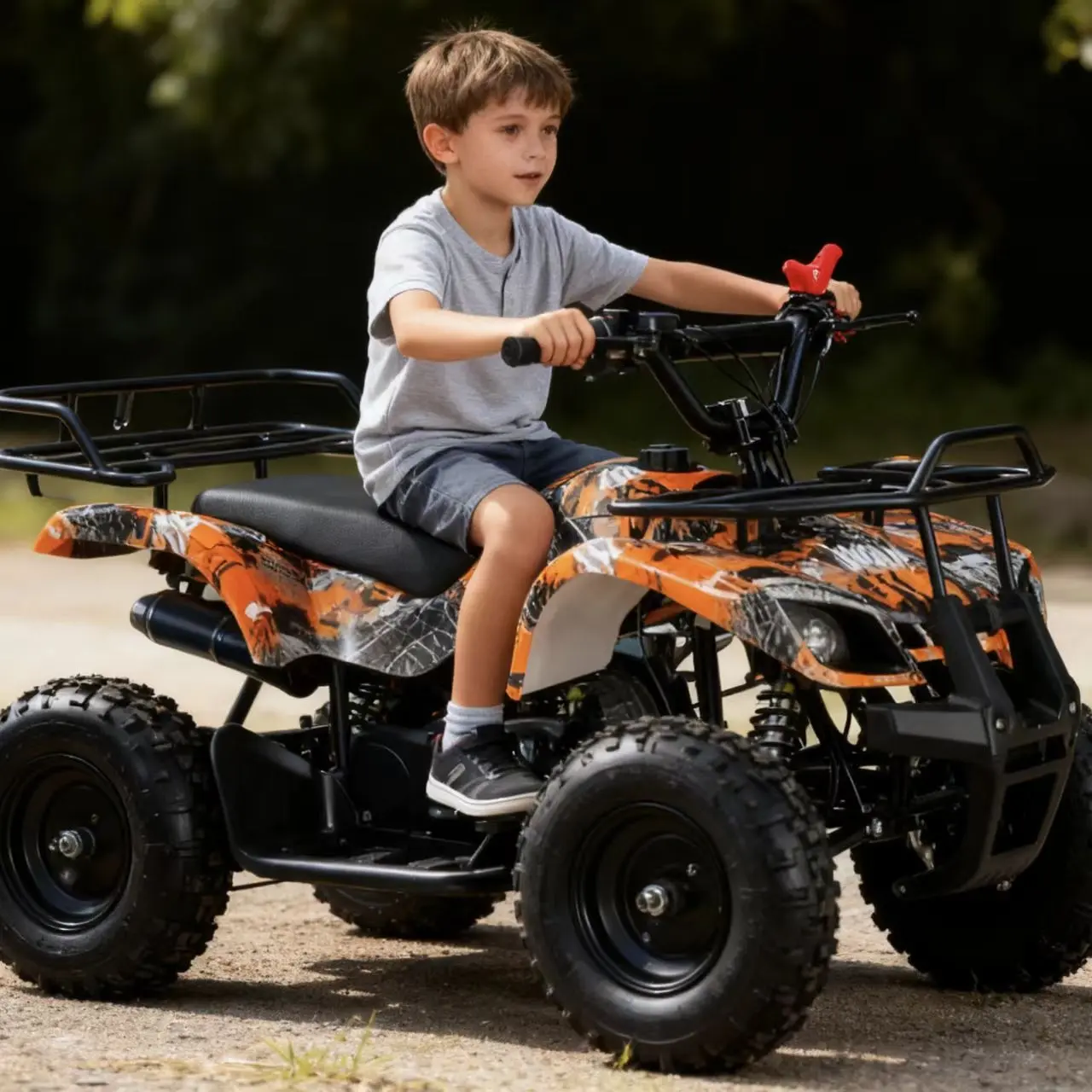 Chipek Children's Multi-functional Toy Car (Suitable for children aged 5-13) - Youth Toy Car (yellow), children's four-wheel balance car, safe and stable operation, suitable for outdoor play and exploration activities.