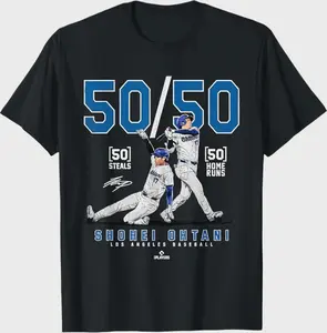 Shohei Ohtani XL Baseball Short Sleeve T-shirt