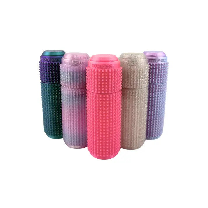 Little Ouchies Spikie MAX Spin Click Mythical Creatures Stress Relief Fidget Keychain - Mermaid, Funfetti, Fairy Floss Designs, Clicky, Oddly Satisfying Sensory Stim Tool with Most Intense Texture