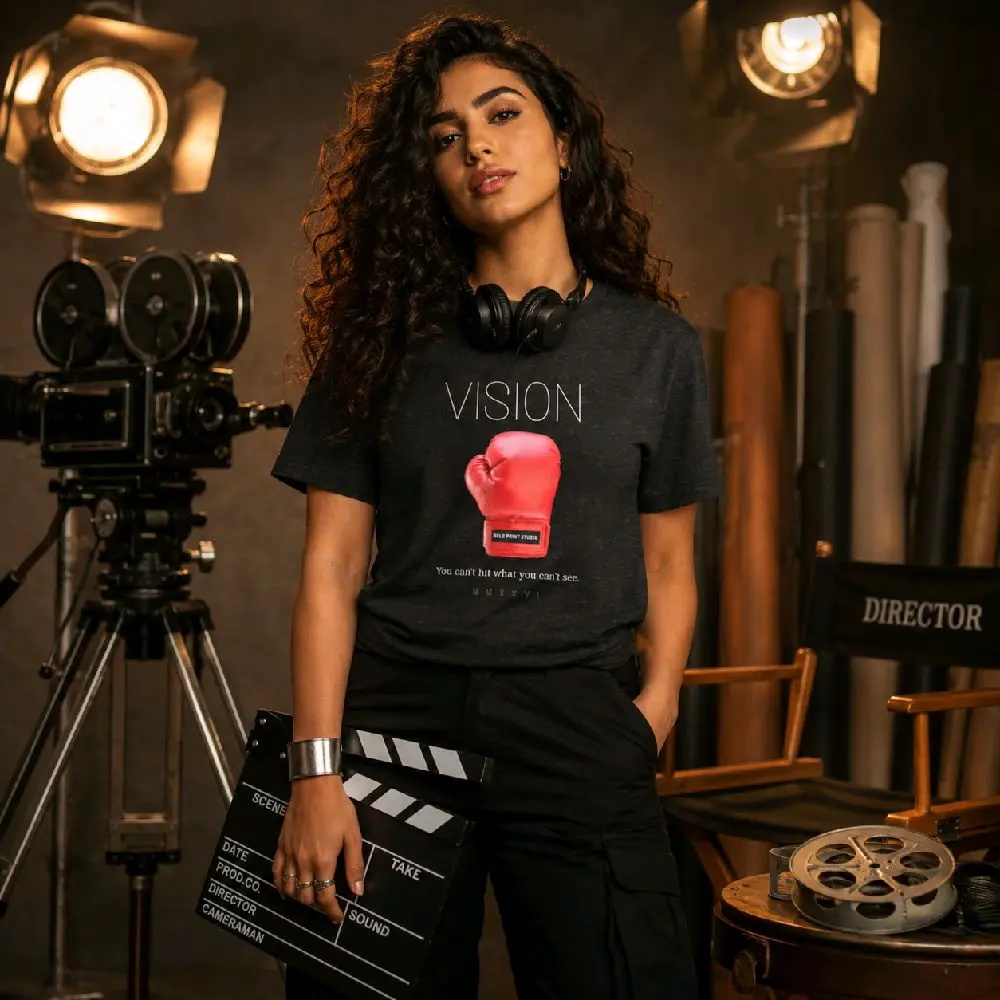 VISION Boxing Graphic T-Shirt – Motivational Streetwear Tee | You Can’t Hit What You Can’t See | VISION Boxing Graphic T-Shirt – Motivational Streetwear Tee | You Can’t Hit What You Can’t See | Bold Print Studios