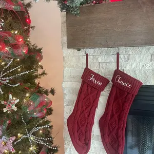 Personalized Embroidered Christmas Stocking | Holiday Stockings | Christmas Gifts & Decor