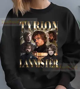 Limited Retro Tyrion Lannister Sweatshirt, Unisex Classic Vintage Hoodie Gift For Kids, Women And Man