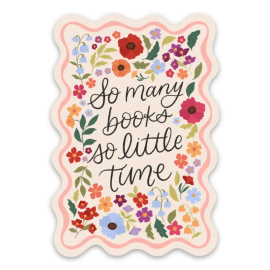 Book Lover Stickers | Vinyl, Waterproof, Removable | Booktok, Reading