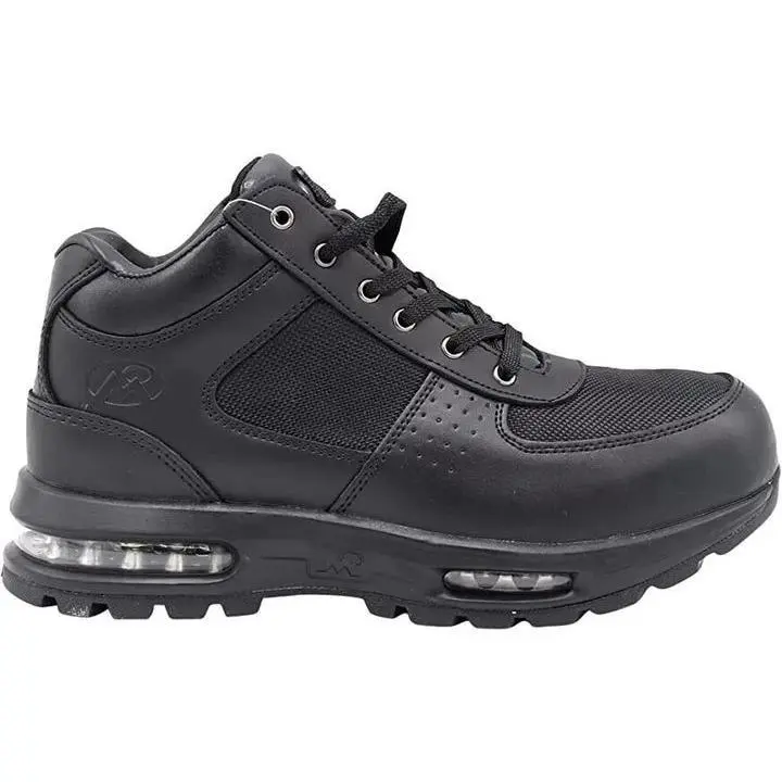 Mountain Gear Men's D-Day Mesh 2 Boots Black Durable Mesh Upper Breathable Support for Hiking Camping