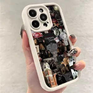 TV the Vampire Diaries Phone Case Casing, Compatible with iPhone 17/16e/16/15/14/13/12/11/mini-Pro-Max/air/x/XR/xsmax/8/7+/anti-Fall Protective Soft Tpu Back Cover