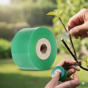 Elastic Self-Adhesive Grafting Tape for Plants. Flexible, Durable, Waterproof & Stretchable. Essential Gardening Tool for Tree Repair, Grafting, and Wrapping in Horticulture. Perfect for Seedlings, Orchards & Nursery.