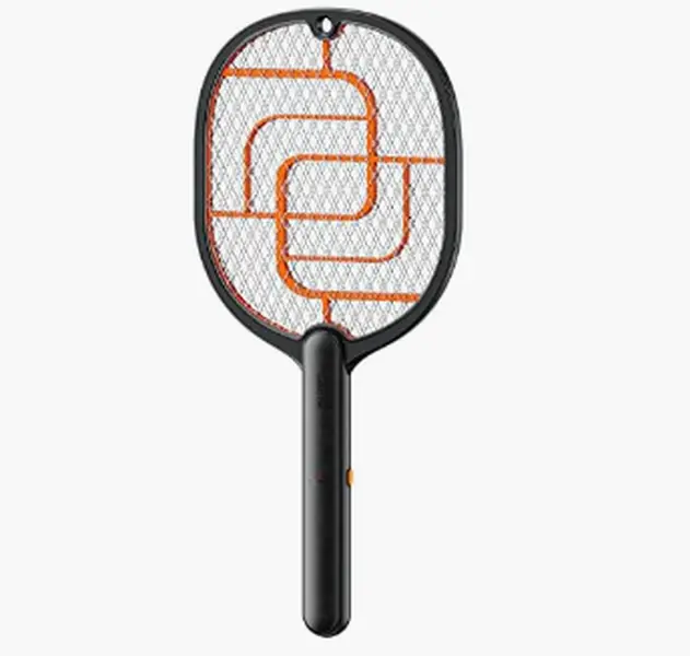 Electric Fly Swatter,  Battery Powered Handheld Fly Zapper, 3-Layer Protection Grid Bug Zapper Racket for Home Bedroom Kitchen Office Backyard Patio Indoor Outdoor, Father's day