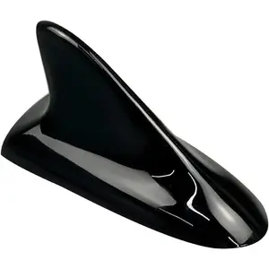 Hbxdeco Car Shark Fin Universal Roof Antenna Dummy Aerial for Decoration ONLY Black ABS Plastic 13.2cm Length Vehicle Accessories Automotive Super Loud Dual Air Horn Kit