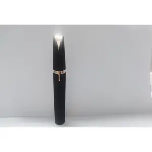 Mini Electric Eyebrow Trimmer Lipstick Brows Pen Hair Remover Painless Razor Epilator with LED Light